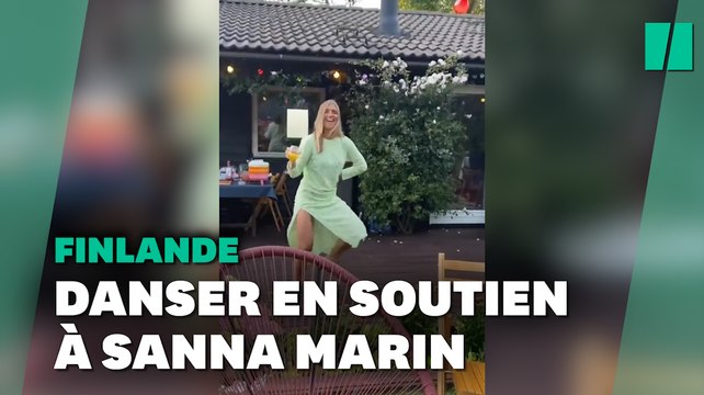 Elles dansent en soutien à Sanna Marin, la première ministre finlandaise eu coeur d'une polémique