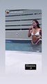 Ελένη Φουρέιρα: Πρωινή γυμναστική στην πισίνα με μικροσκοπικό μπικίνι μετά τις φήμες για εγκυμοσύνη!