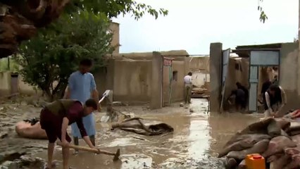 مصرع 20 شخصا بالفيضانات في أفغانستان