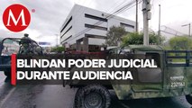 Inicia audiencia de los 164 detenidos en Uruapan en Morelia