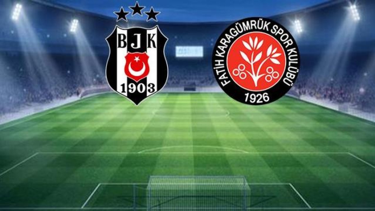Valerien Ismael'den sürpriz tercih! Beşiktaş-Fatih Karagümrük maçında ilk 11'ler belli oldu