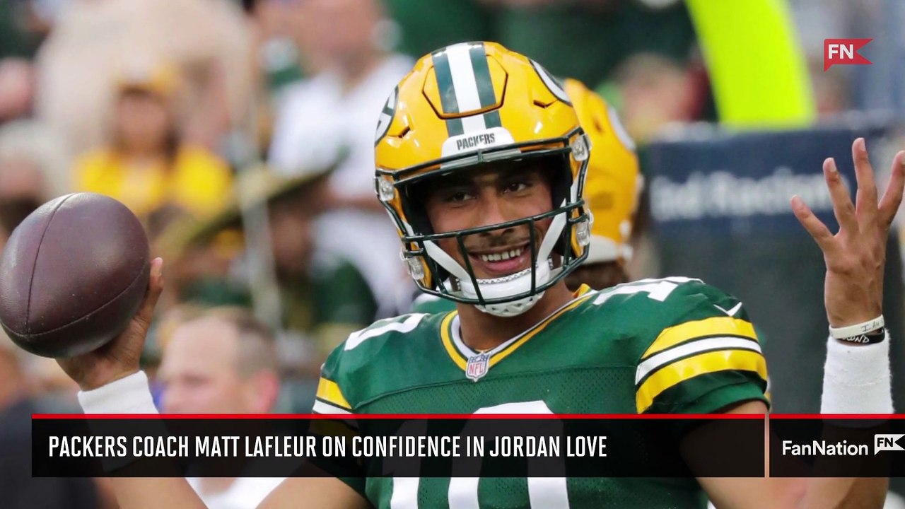 LaFleur expresses confidence in Jordan Love