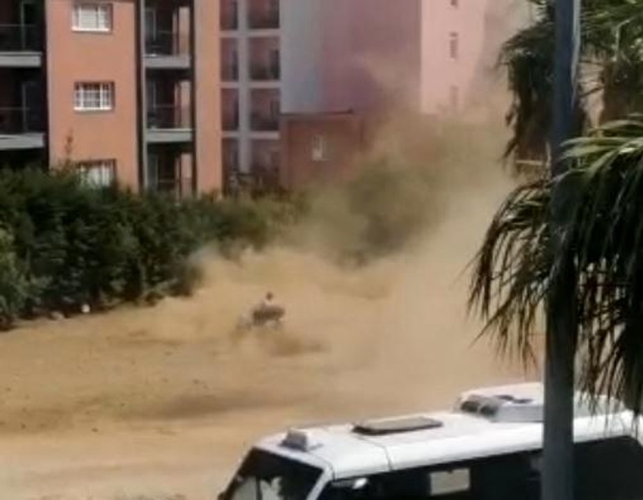 Şehir merkezinde ATV ile drift atan turistlere polisten ceza yağdı