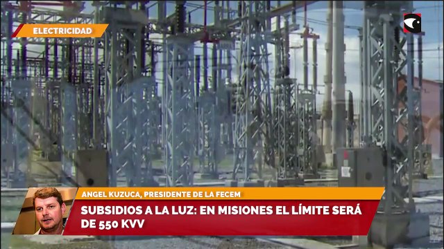 Subsidios a la luz en Misiones el límite será de 550 kv