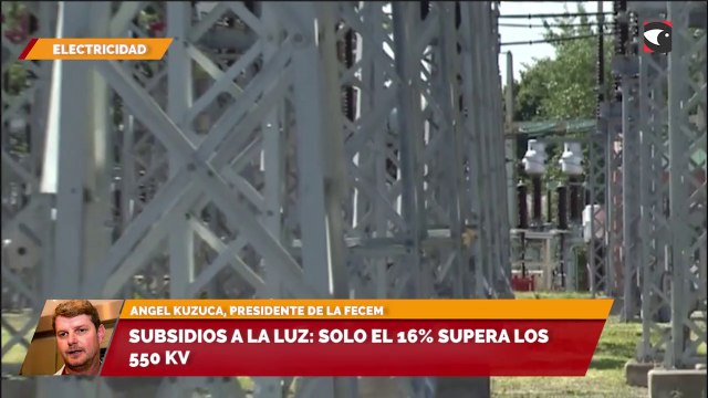 Subsidios a la luz solo el 16% supera los 550 kv