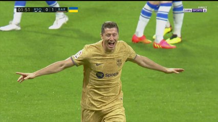 FC Barcelone - Lewandowski marque après 45 secondes !