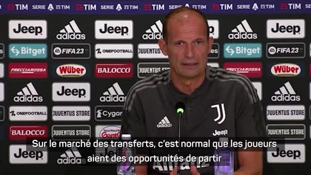 2e j. - Allegri : J'ai toujours considéré Rabiot comme un joueur de la Juventus