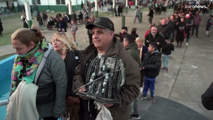 Miles de personas rinden homenaje a San La Muerte en Argentina