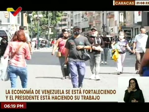 Emprendedores de Caracas reconocen el crecimiento económico de Venezuela