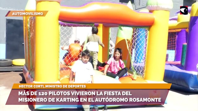 Más de 120 pilotos vivieron la fiesta del Misionero de Karting en el autódromo Rosamonte