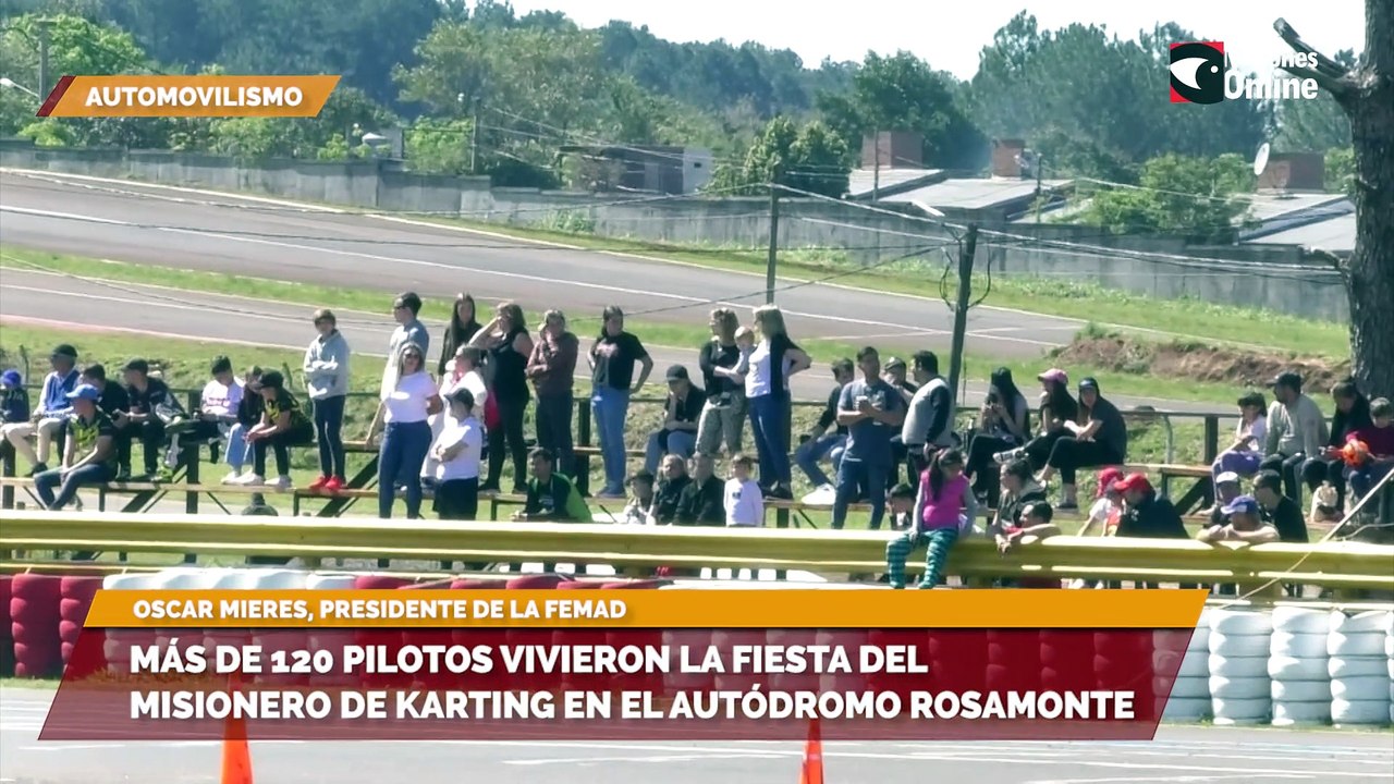 Más de 120 pilotos vivieron la fiesta del Misionero de Karting en el autódromo Rosamonte