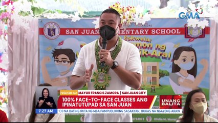 Panayam kay Mayor Francis Zamora, San Juan City (August 22, 2022) | UB