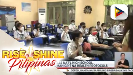 BHNHS, may higit 19,500 na enrollees ngayong taon; Paaralan, tiniyak na walang diskriminasyon