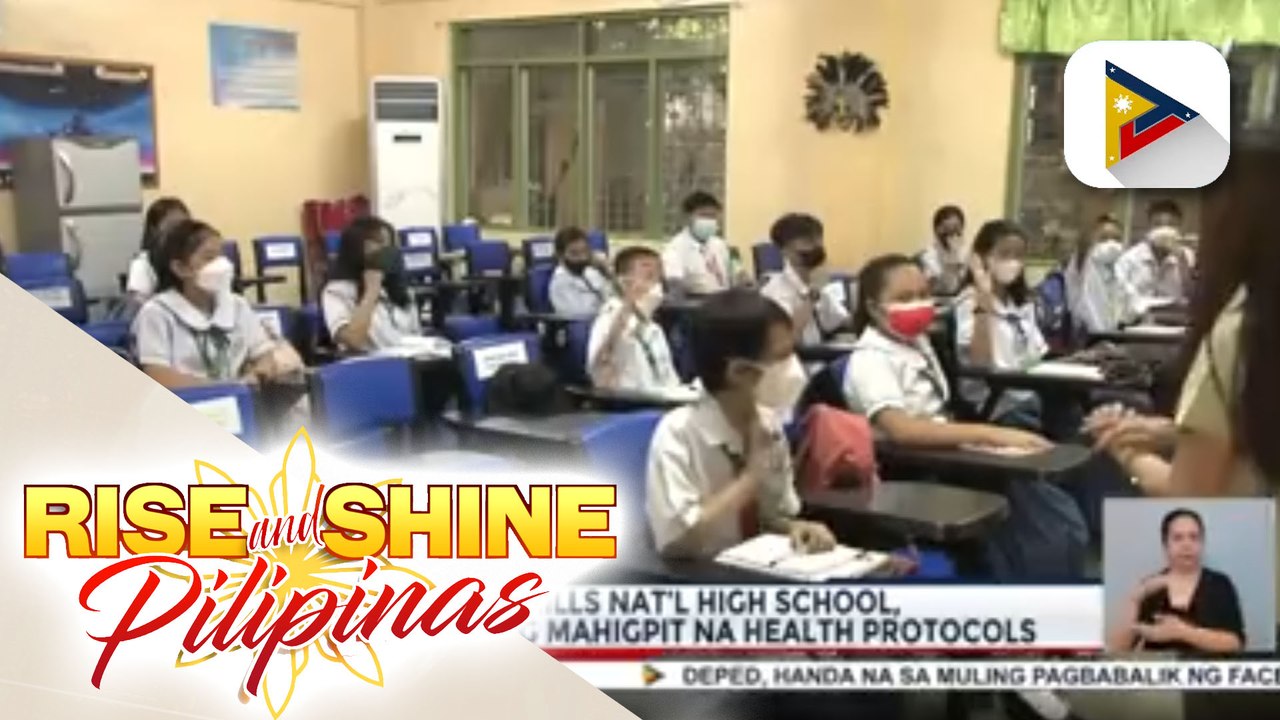 BHNHS, may higit 19,500 na enrollees ngayong taon; Paaralan, tiniyak na walang diskriminasyon