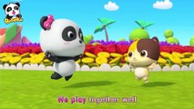 Baby Panda Wanna Win Red Flowers | Magical Magnet |Baby Panda's Magical Chinese Characters | BabyBus
