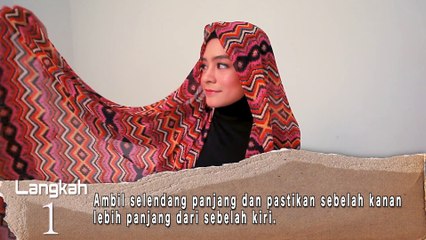 Hijabista DIY tudung_ Etnik Etno