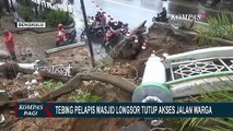 Penyebab Tebing Pelapis Masjid Longsor Hingga Tutup Akses Jalan Warga