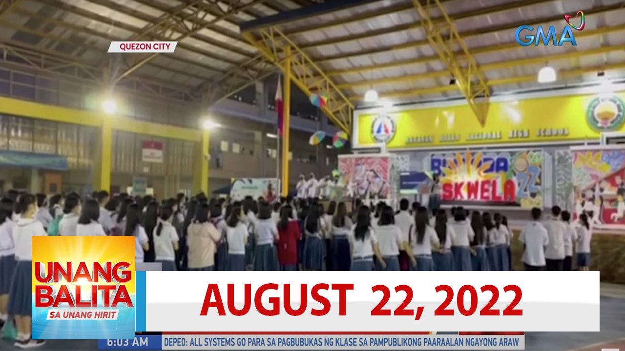 Unang Balita sa Unang Hirit: August 22, 2022 [HD]