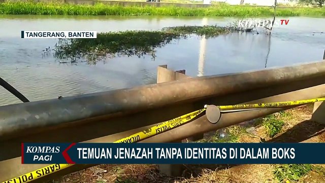 Buat Geger! Jenazah Pria Bertato Tanpa Identitas Ditemukan dalam Boks