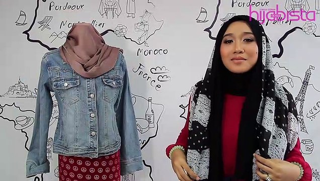 HIJABISTA DIY TUTORIAL_ Mainan Polos Corak Renda & Bintik Polos oleh Nurul Aswani Aswaid