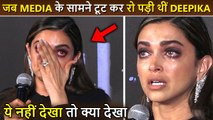 Viral Video Deepika Padukone CRYING While Speaking During An Event