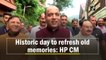 Historic day to refresh old memories: Himachal Pradesh CM