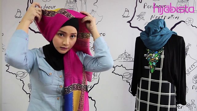 HIJABISTA DIY TUTORIAL_ Turbanista Dwirona oleh Safinaz Sadli