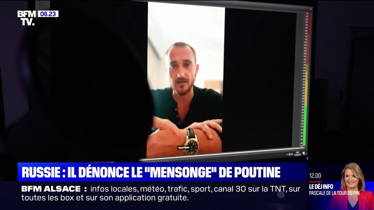 "J'ai dénoncé le mensonge": un soldat russe qui a quitté l'Ukraine témoigne de la guerre sur BFMTV
