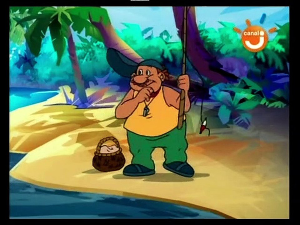 Kangoo - Episode 62 - La sirène du lagon bleu - (french dub, Canal J TV station , 24.september.2008)