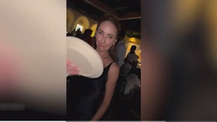 Peskov'un eşinin tabak kırma görüntüleri gündem oldu