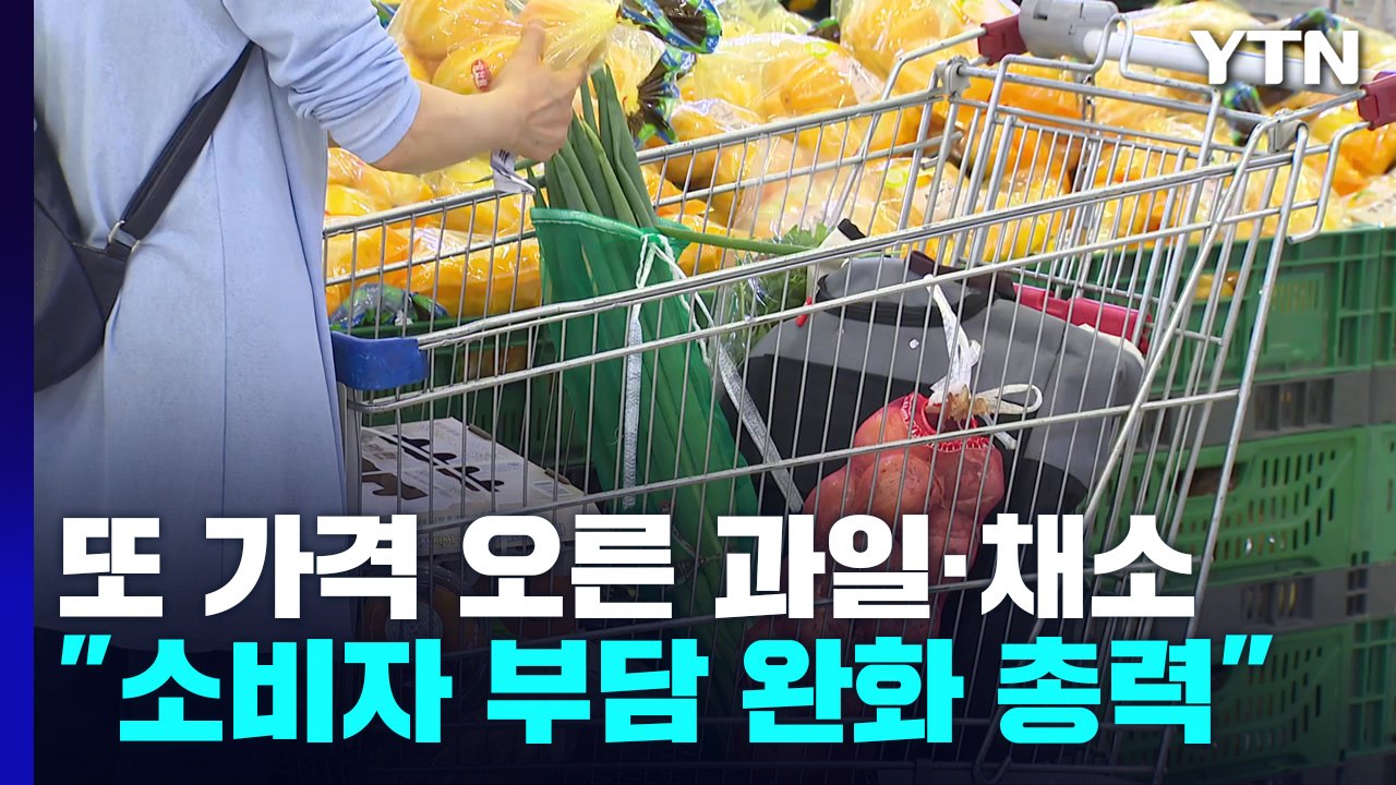 추석 다가오는데 또 치솟는 과일·채소 가격..."너무 비싸서 못 사요" / YTN