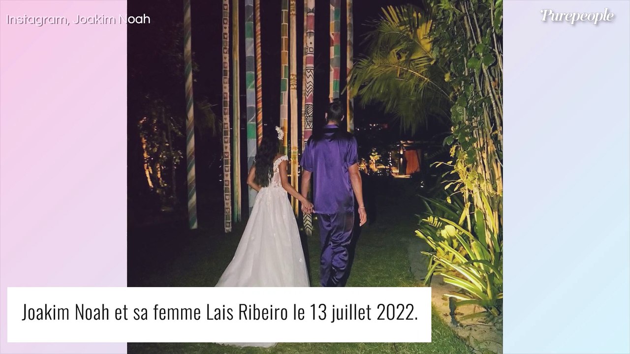 Mariage de Joakim Noah et Lais Ribeiro : toutes les photos de la somptueuse cérémonie !