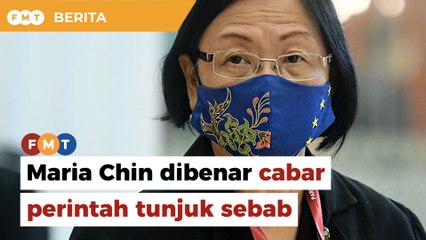 Descargar video: Hina Mahkamah Syariah, Maria Chin dibenar cabar perintah tunjuk sebab