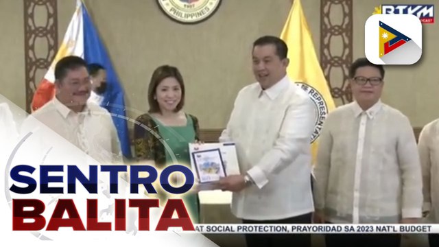 Panukalang National Budget sa 2023 na umaabot sa higit P5-T, naisumite na ng DBM sa Kongreso; Edukasyon, imprastraktura, kalusugan, agrikultura, at social protection, kabilang sa priority sectors