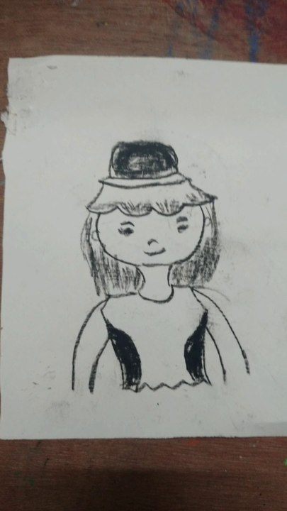 Easy Girl drawing