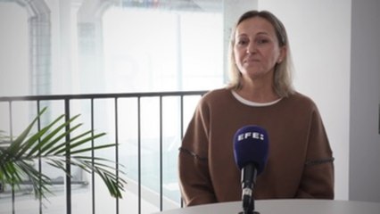 A Alla, refugiada ucraniana, le llama la atención que en España todos quieren ayudarles