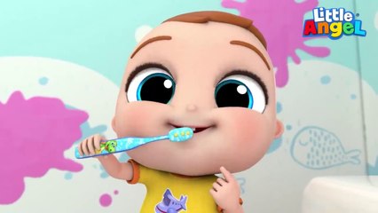 can bebek Uyumaya Gitmeden Önce Dişlerini Fırçala | Eğlenceli Ve Öğretici