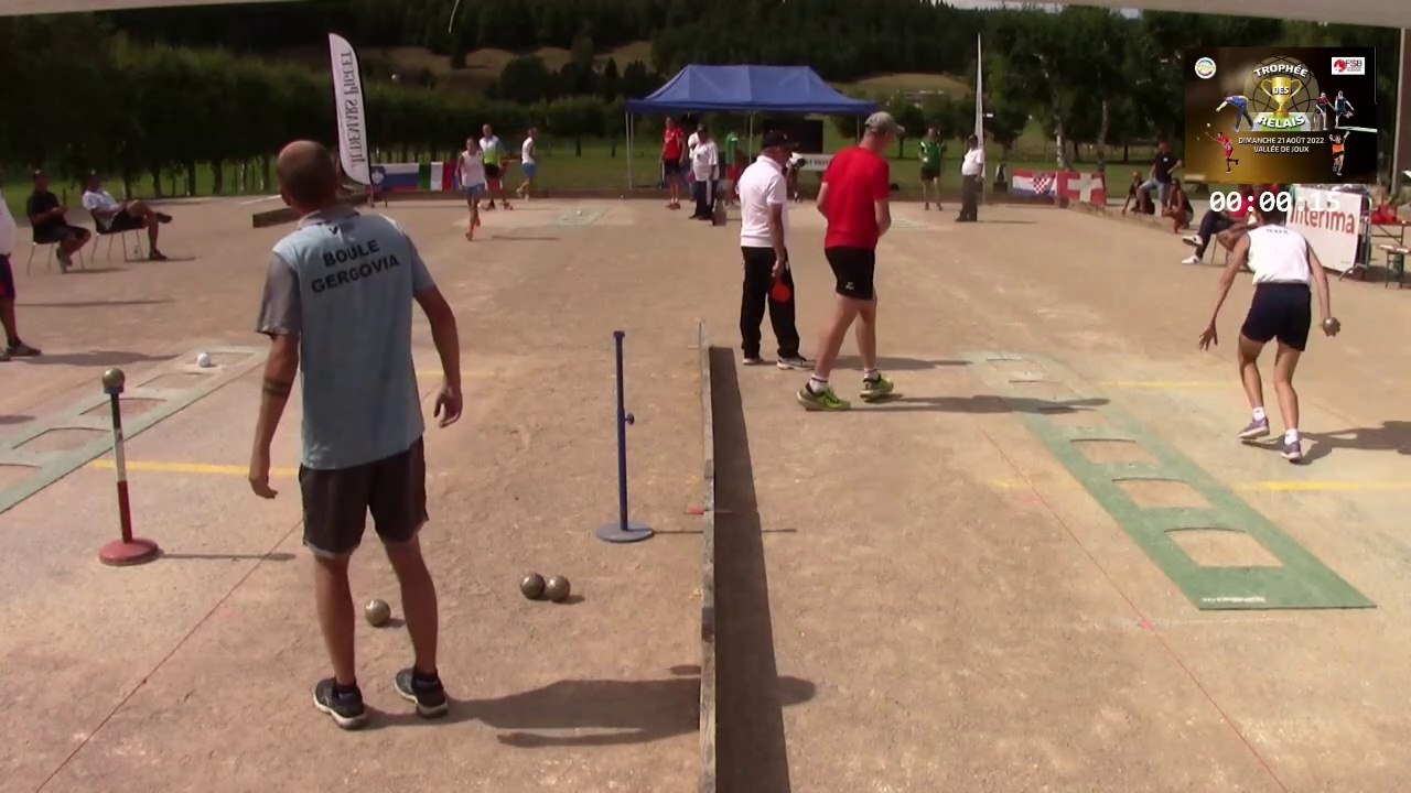 Demi-finales, Trophée International des relais, Vallée de Joux 2022