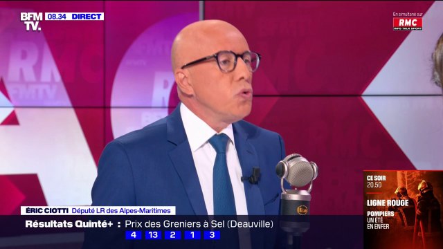 Éric Ciotti, à propos de «Kohlantess» à la prison de Fresnes: je relève une forme d'hypocrisie dans le discours du Garde des Sceaux