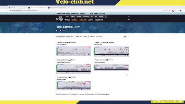 Présentation du Tour Poitou Charentes 2022