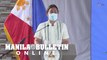 VP Sara Duterte delivers a speech during the school opening of classes