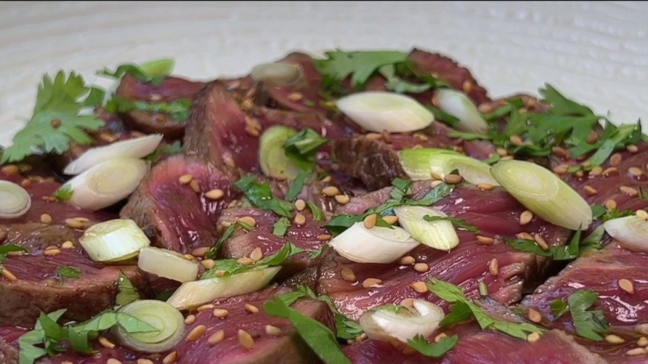 Recette - Tataki de boeuf