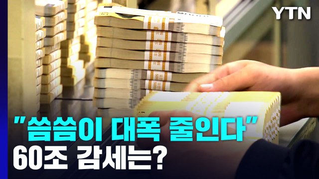 씀씀이 대폭 줄여 재정 건전 챙긴다 ...60조 감세는? / YTN