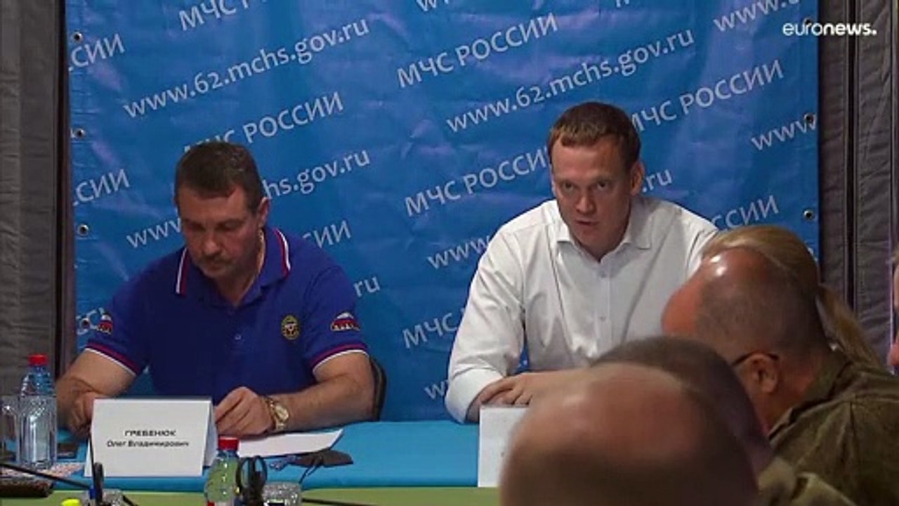 В Рязанской области из-за лесных пожаров эвакуи...