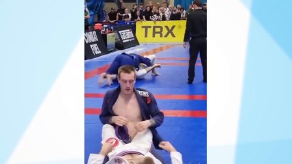 Tom Hardy Competing in BJJ Tournament