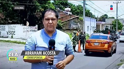 Ejército realiza operativos en Colima tras hechos de violencia