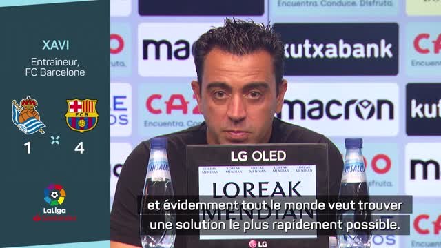 Barça - Xavi est agacé par la situation autour de Koundé