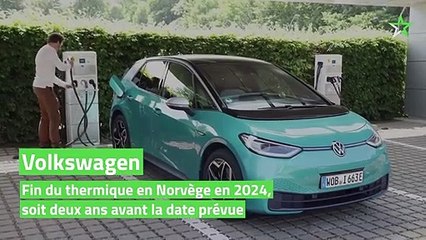 Volkswagen : fin du thermique en Norvège en 2024, soit deux ans avant la date prévue