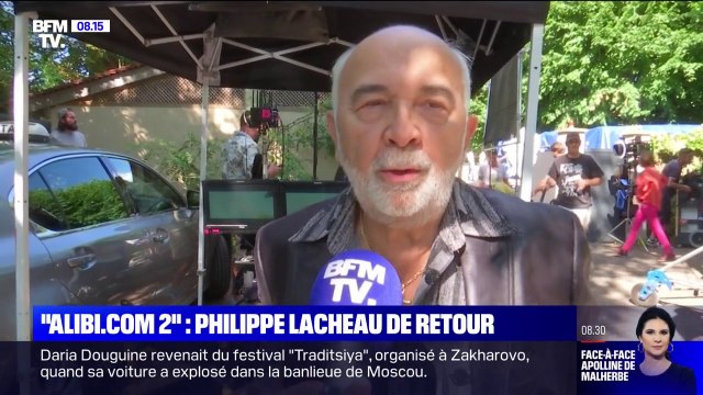 Les coulisses du tournage de la comédie Alibi.com 2 avec Gérard Jugnot et Arielle Dombasle