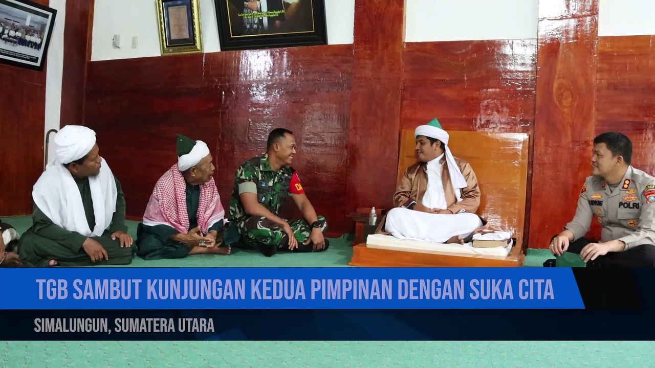 TGB Apresiasi Kekompakan Kapolres Simalungun Bersama Dandim 0207